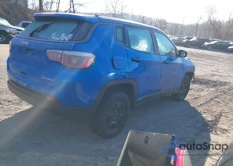 2018 Jeep Compass Sport 4X4 from USA, damaged, VIN 3C4NJDAB4JT107728